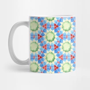 Islamic geometric seamless patterns #1 Mug